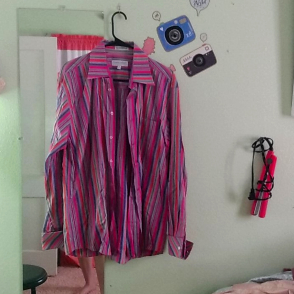 A men's dress shirt